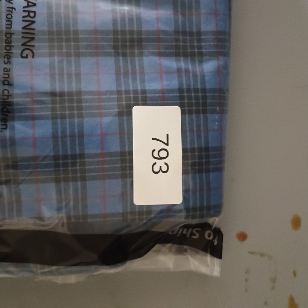 LL Bean Wrinkle-Free Kennebunk Sport Shirt Men XL Traditional Fit Check Blue Red - Picture 8 of 8